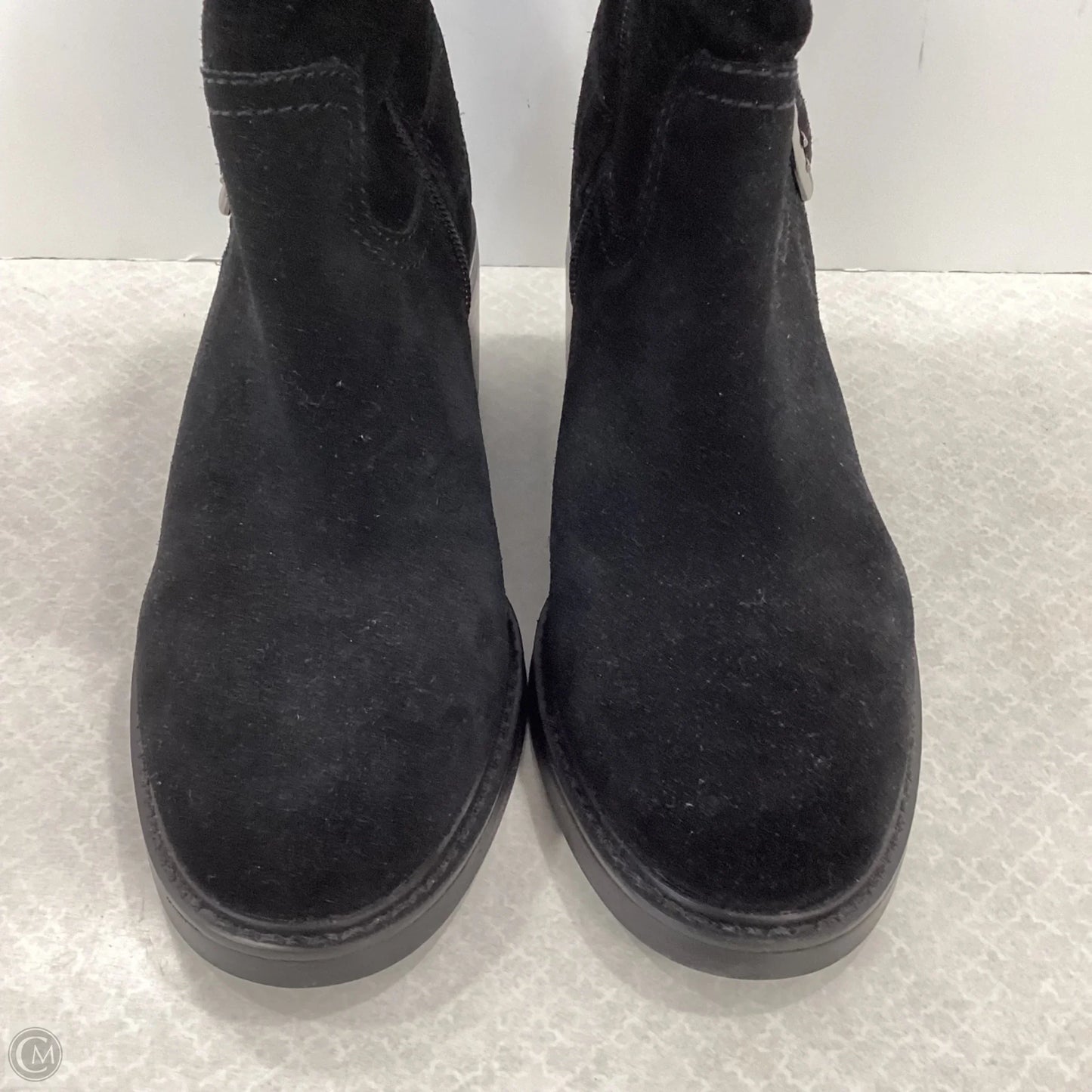 Boots Ankle Heels By Vince Camuto In Black, Size: 8