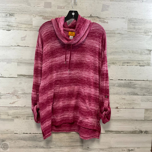 Top Long Sleeve By Ruby Rd In Pink, Size: L