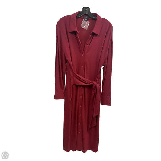Dress Casual Maxi By J BY JASON WU In Red, Size: M