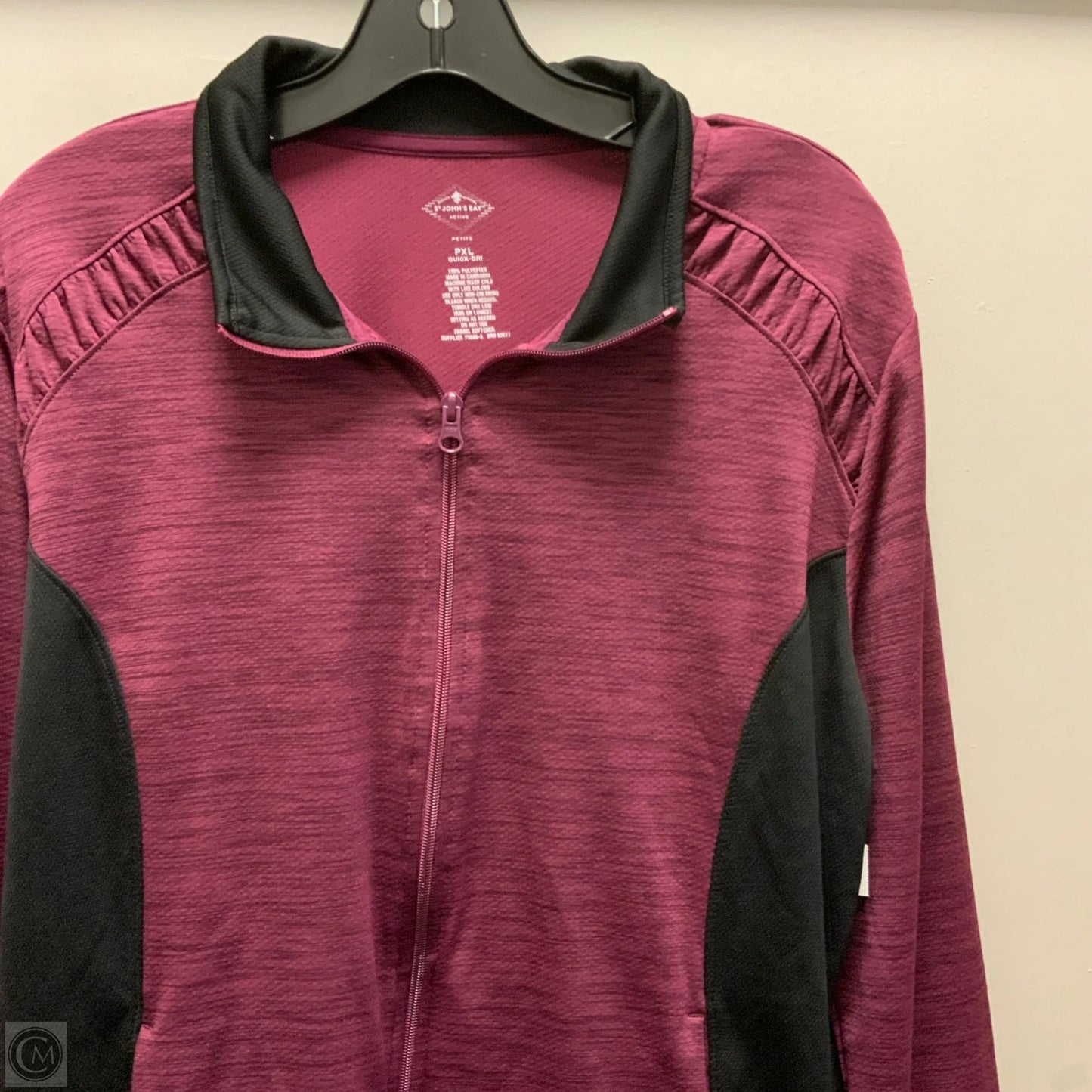 Athletic Jacket By St Johns Bay In Red, Size: Xlp