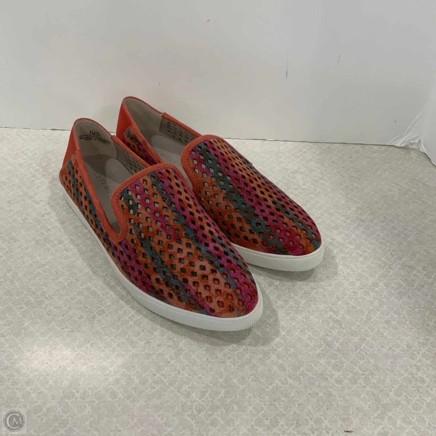 Shoes Sneakers By Lori Goldstein In Orange, Size: 7
