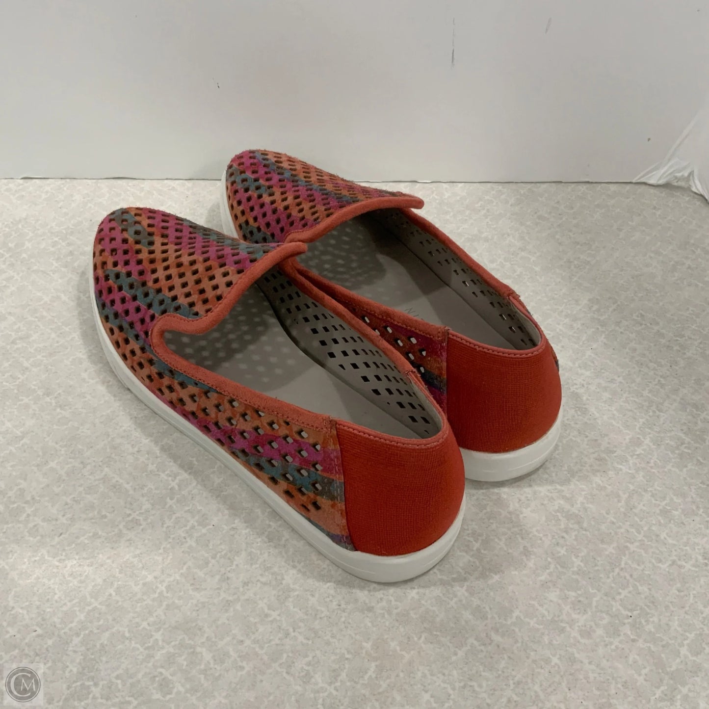 Shoes Sneakers By Lori Goldstein In Orange, Size: 7
