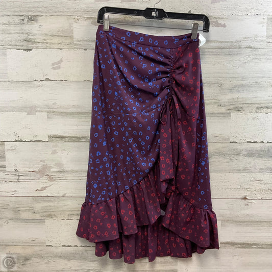 Skirt Midi By Parker In Purple, Size: S