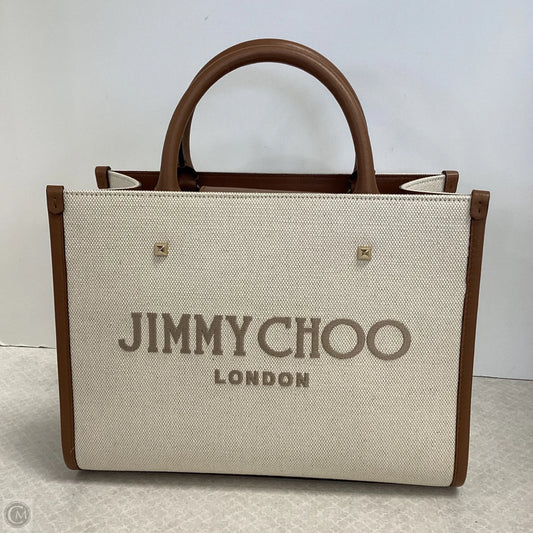 Handbag Luxury Designer By Jimmy Choo, Size: Medium