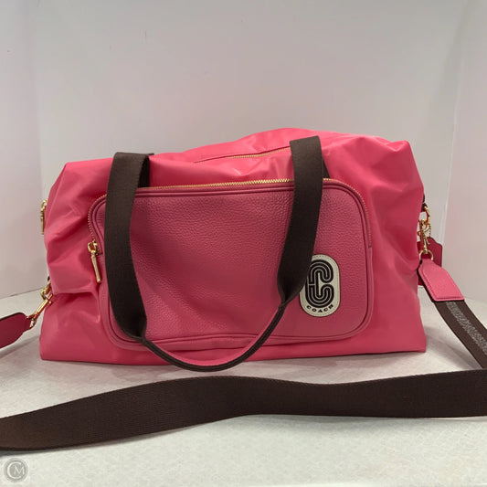 Tote Designer By Coach, Size: Medium