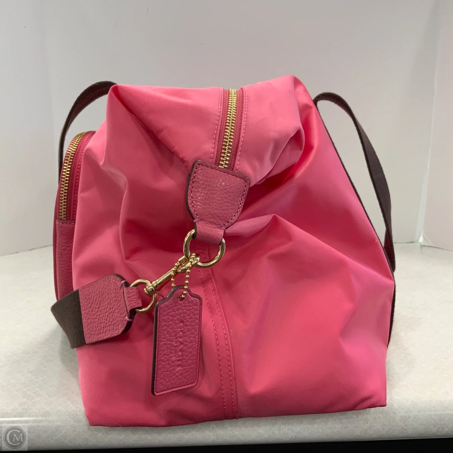 Tote Designer By Coach, Size: Medium
