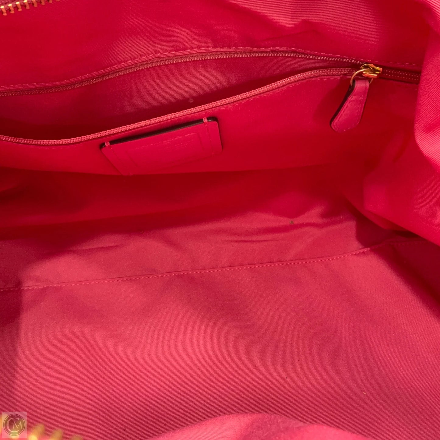 Tote Designer By Coach, Size: Medium