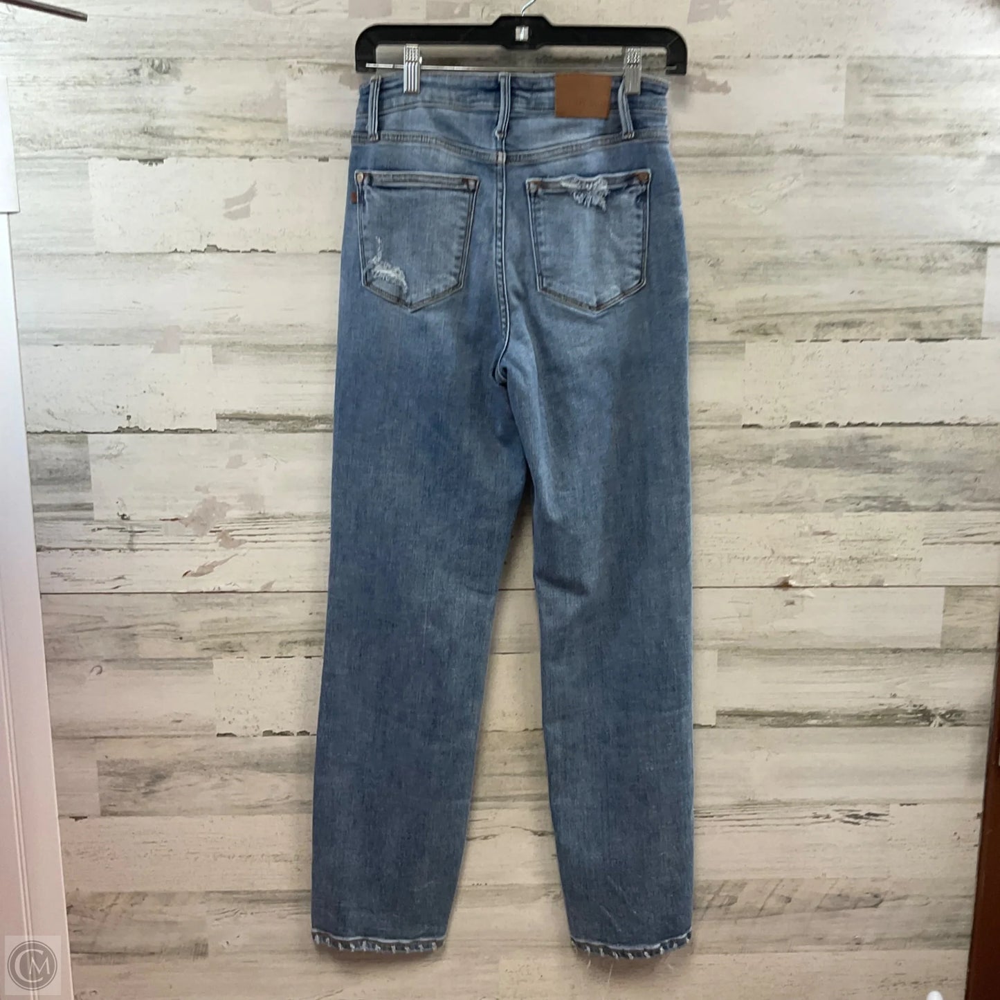 Jeans Straight By Judy Blue In Blue Denim, Size: 2
