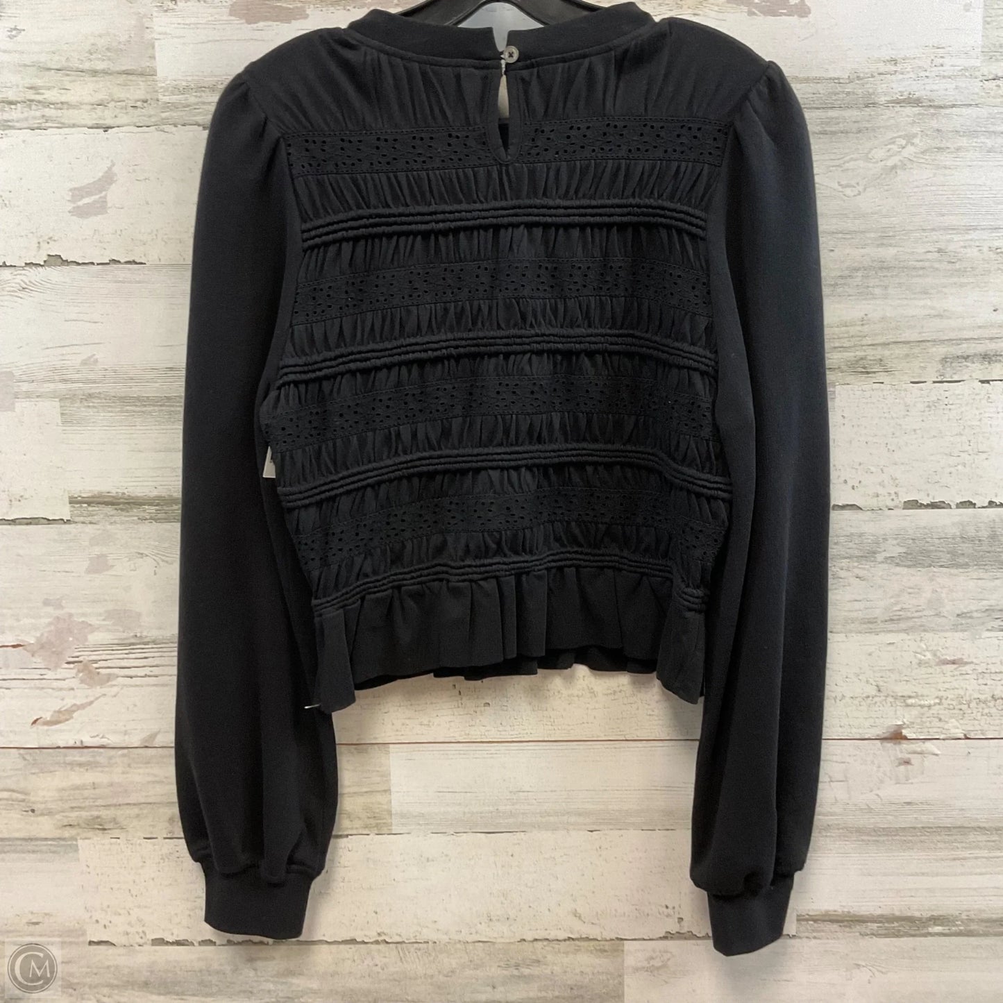 Top Long Sleeve By Sea New York In Black, Size: M