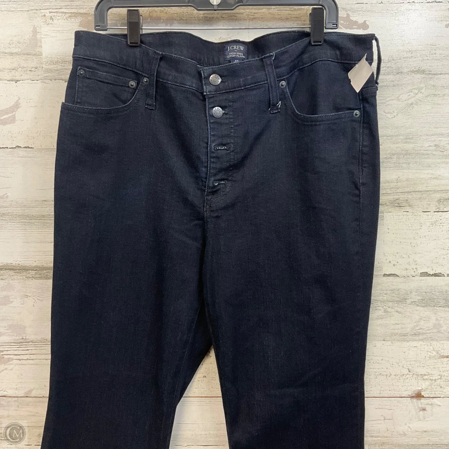 Jeans Flared By J. Crew In Blue Denim, Size: 16