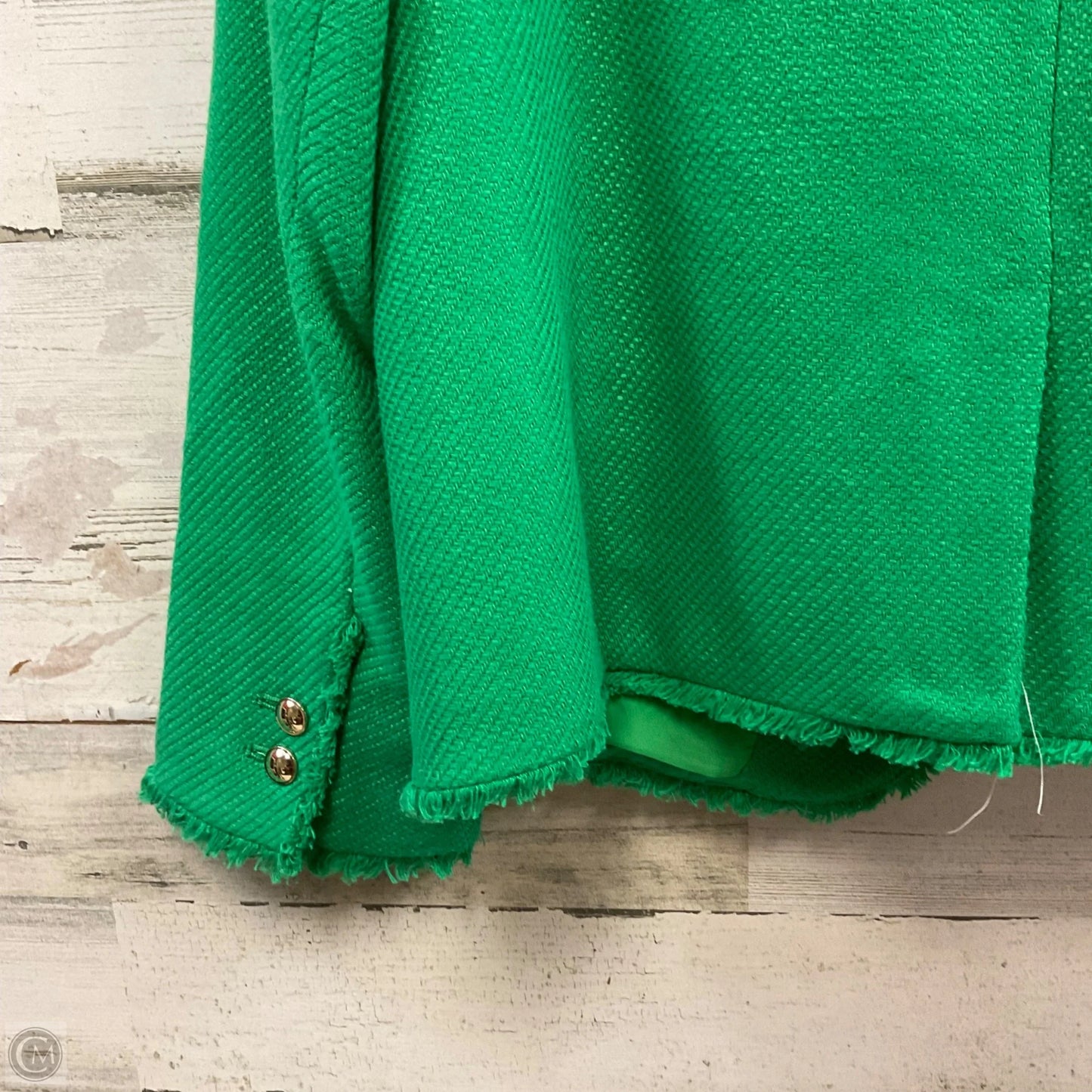 Blazer By Ann Taylor In Green, Size: M