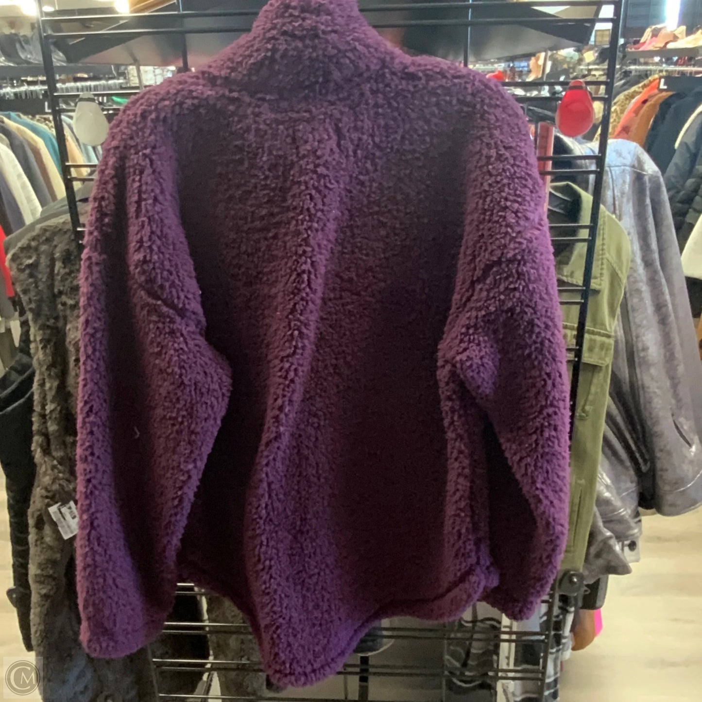 Sweatshirt fleece By Lou And Grey In Purple, Size: M