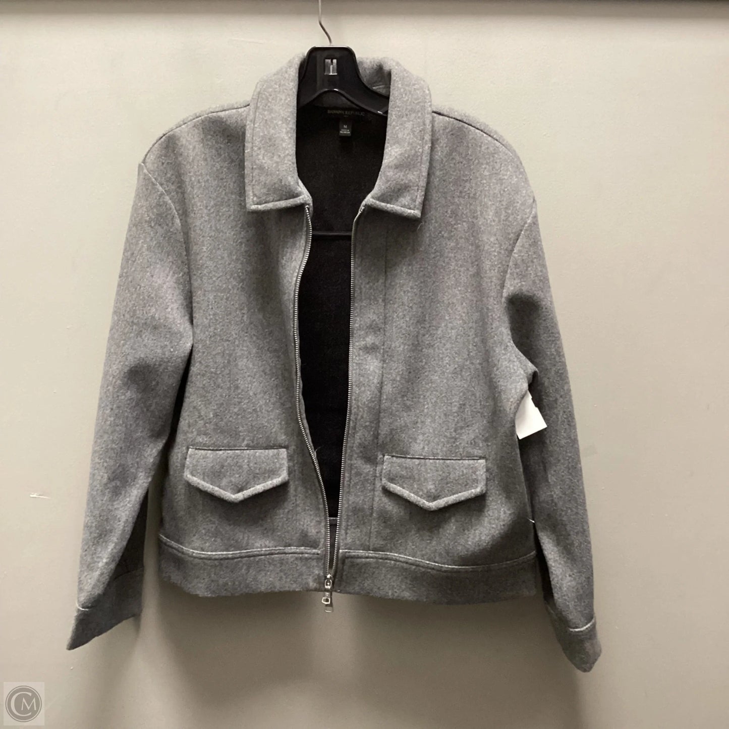 Jacket Other By Banana Republic In Grey, Size: M