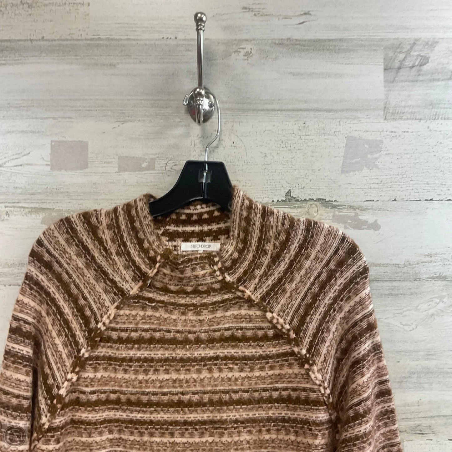 Dress Sweater By STOTCH DROP In Brown, Size: Xs