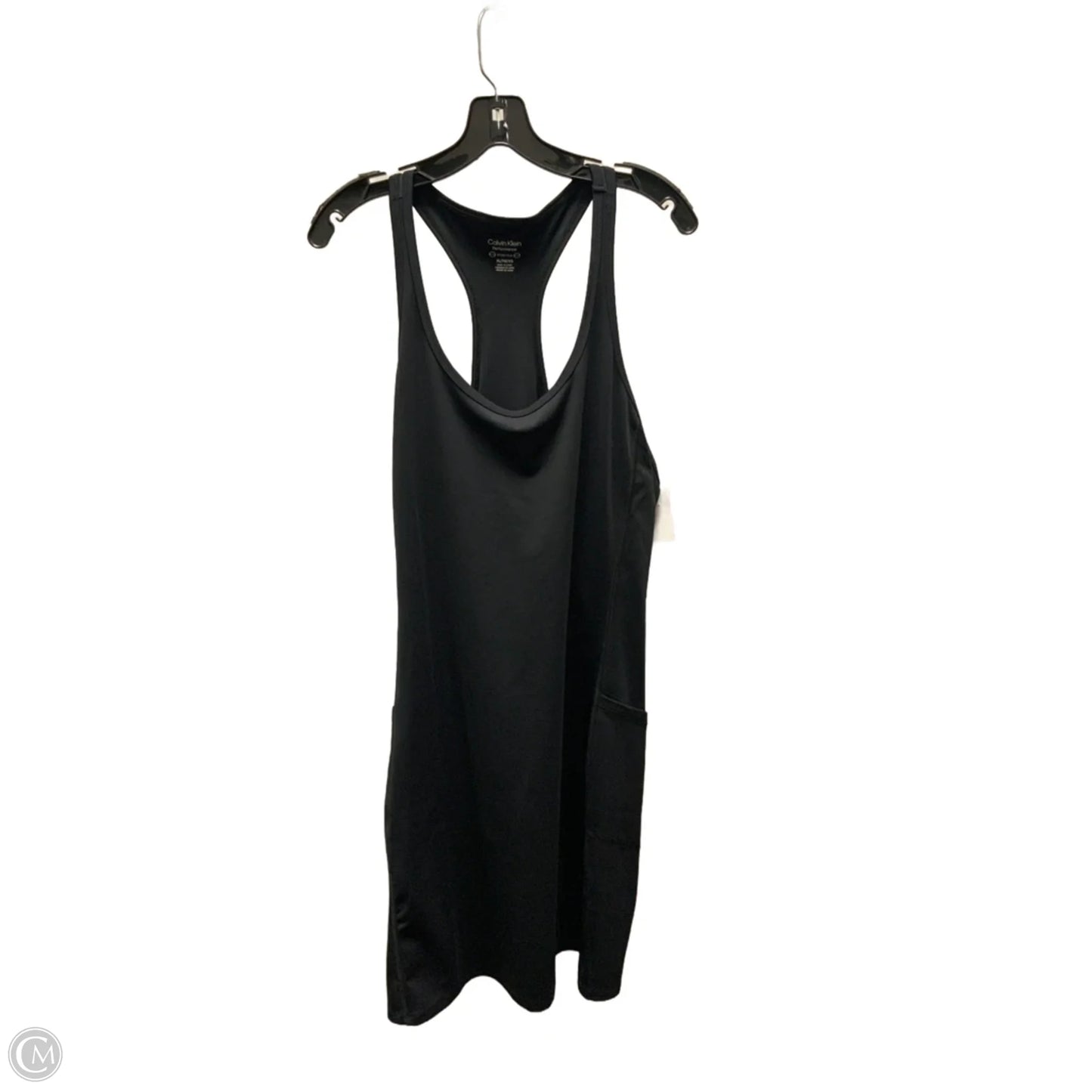 Athletic Dress By Calvin Klein In Black, Size: Xl