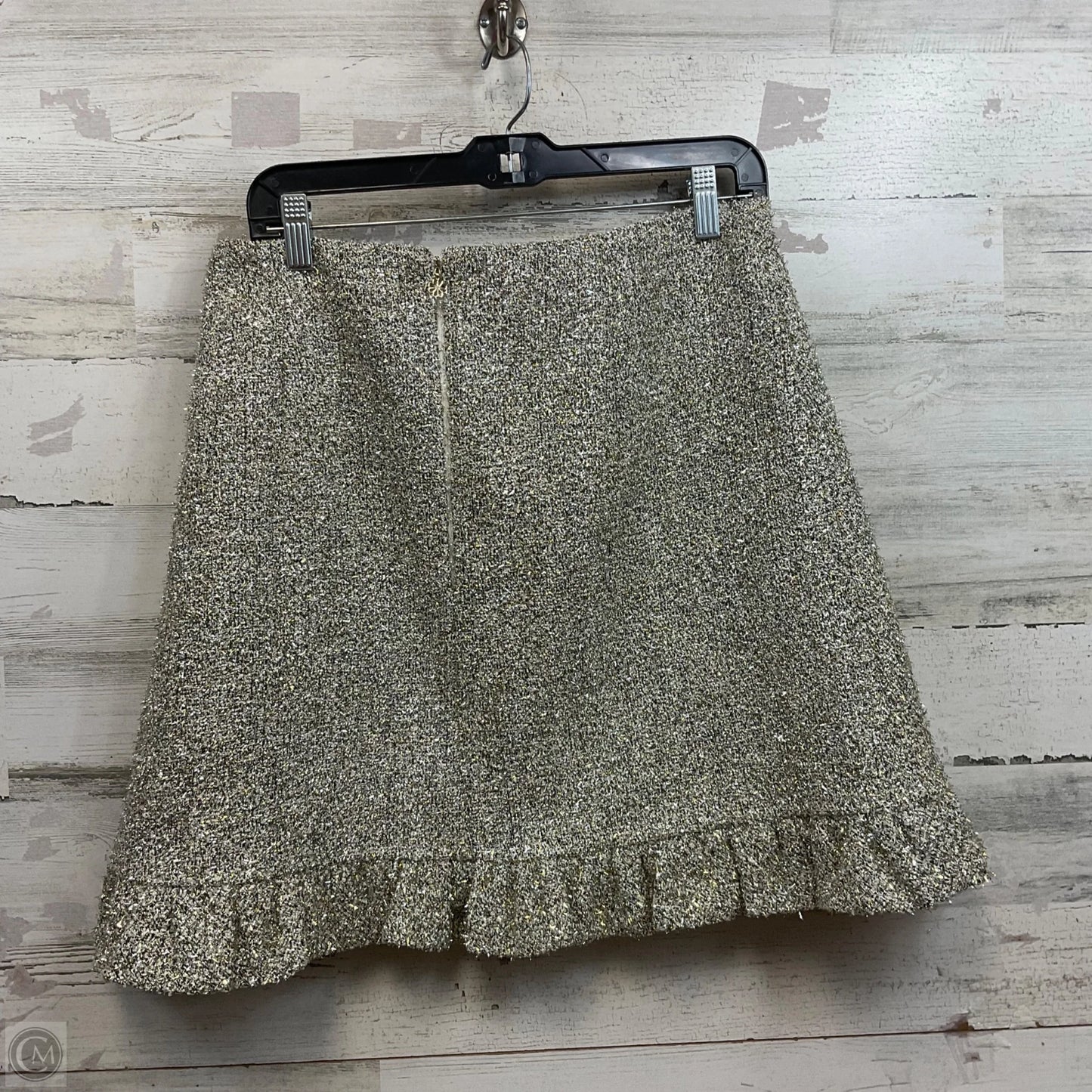Skirt Designer By Kate Spade In Gold, Size: 14