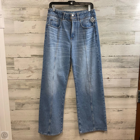 Jeans Wide Leg By Loft In Blue Denim, Size: 6