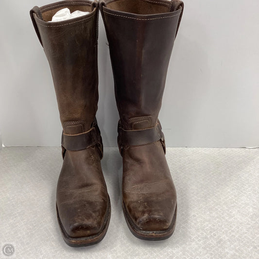 Boots Designer By Frye In Brown, Size: 10