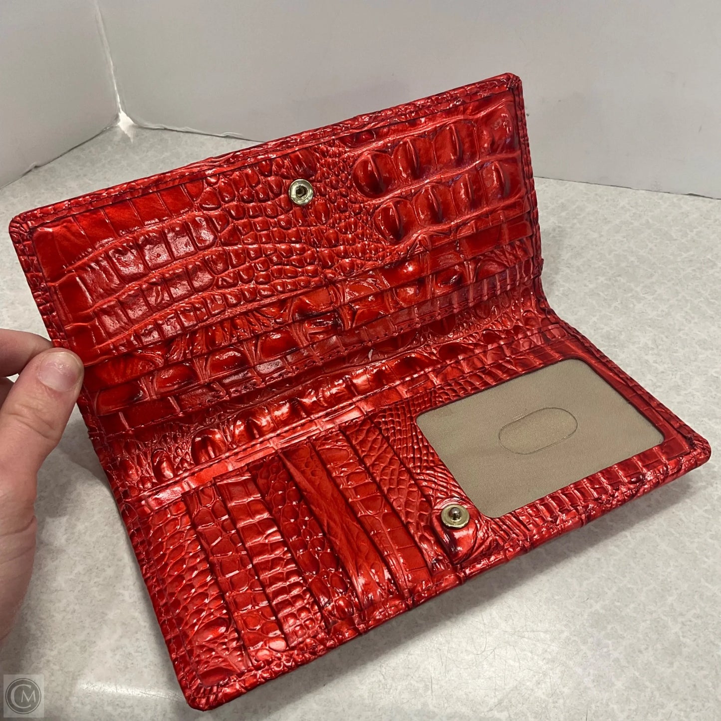 Wallet Designer By Brahmin, Size: Medium