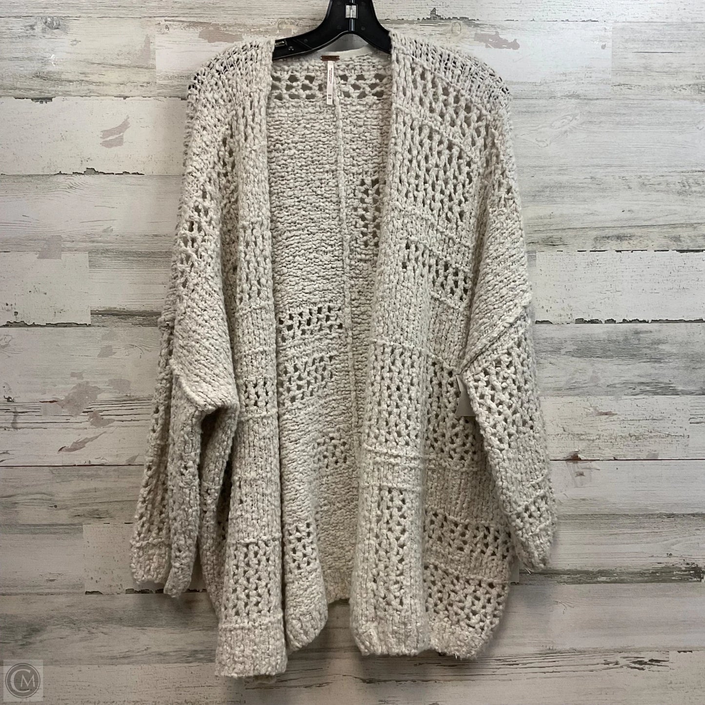 Sweater Cardigan By Free People In Grey, Size: Xs