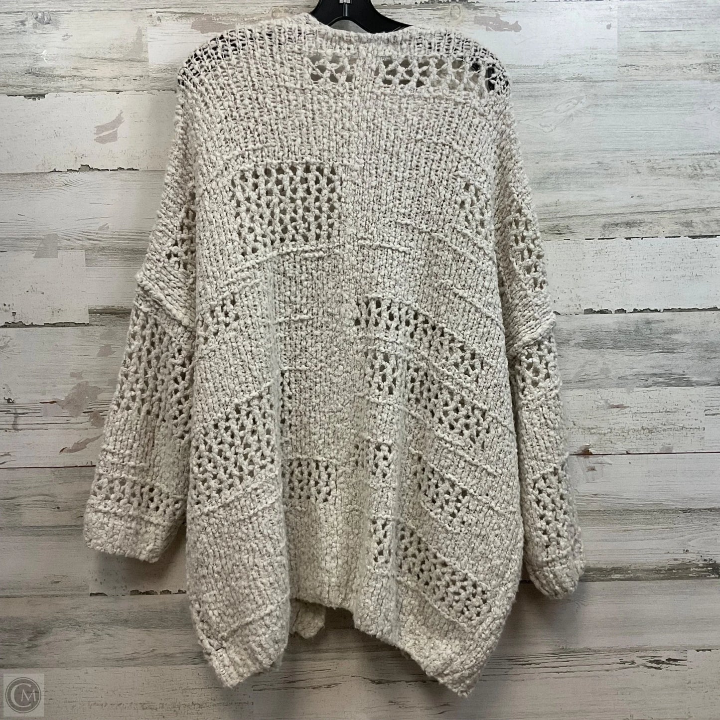 Sweater Cardigan By Free People In Grey, Size: Xs