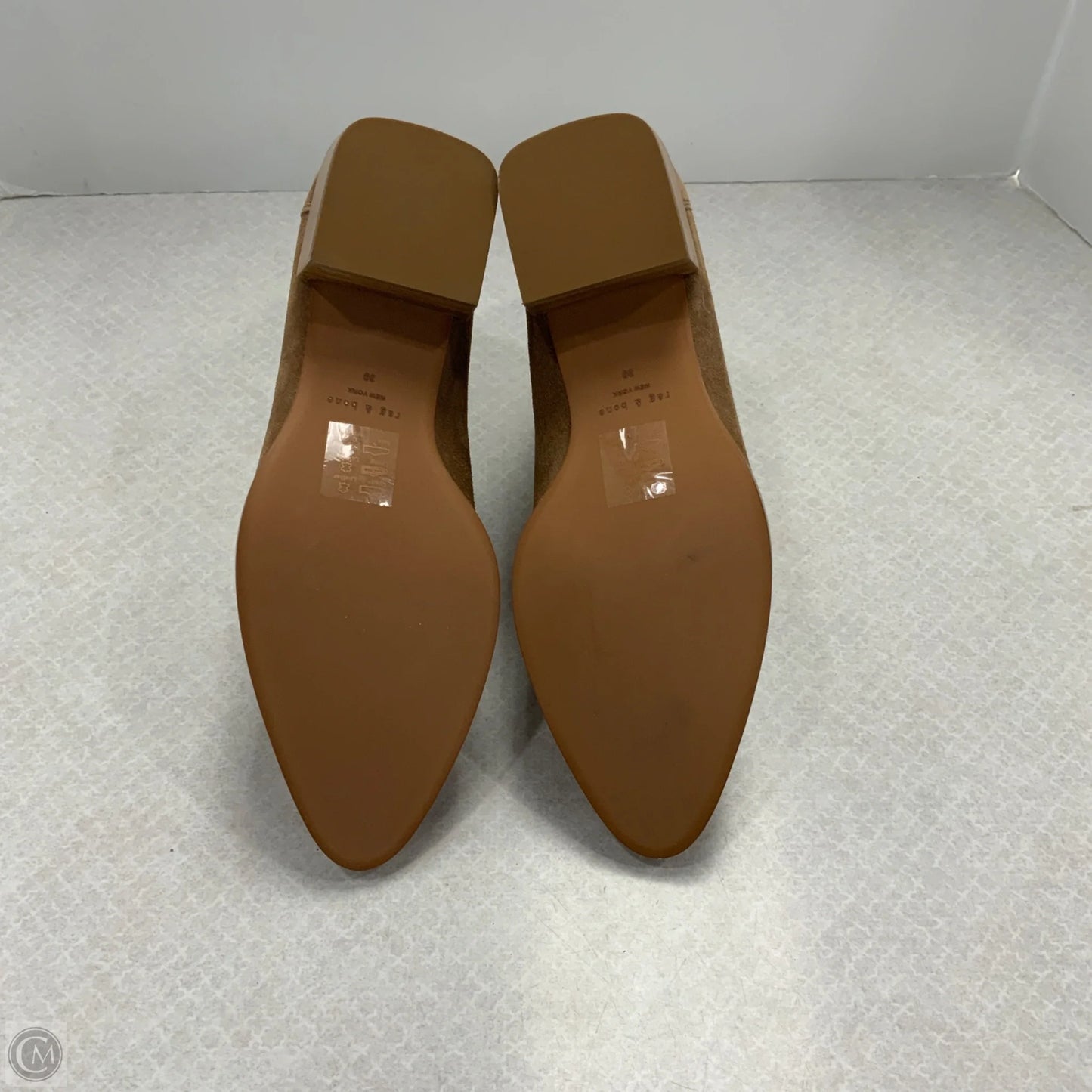 Boots Ankle Heels By Rag And Bone In Brown, Size: 8.5