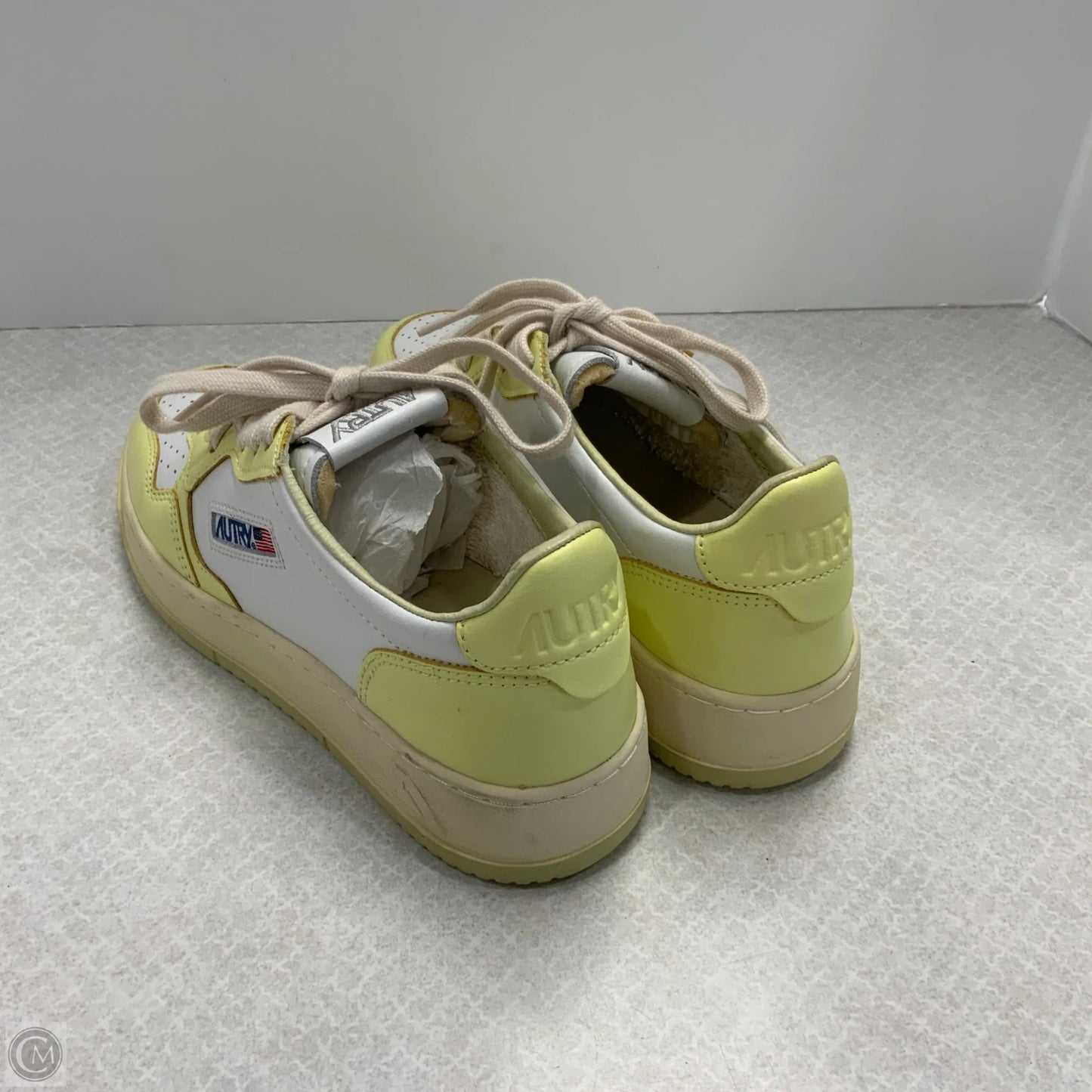 Shoes Sneakers By Autry In Yellow, Size: 8.5