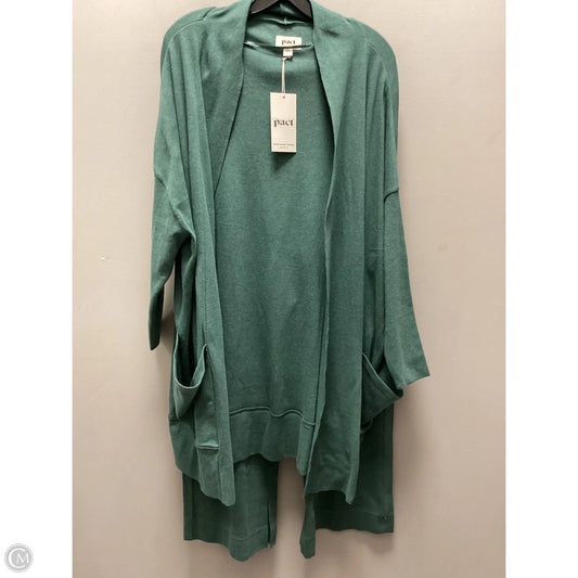 Lounge Set Pants By Pact In Green, Size: L