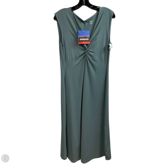 Dress Casual Maxi By Patagonia In Green, Size: Xl