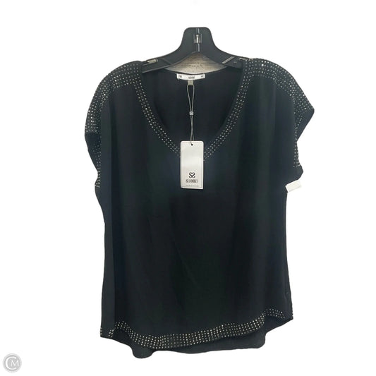 Top Sleeveless By Sioni In Black, Size: L