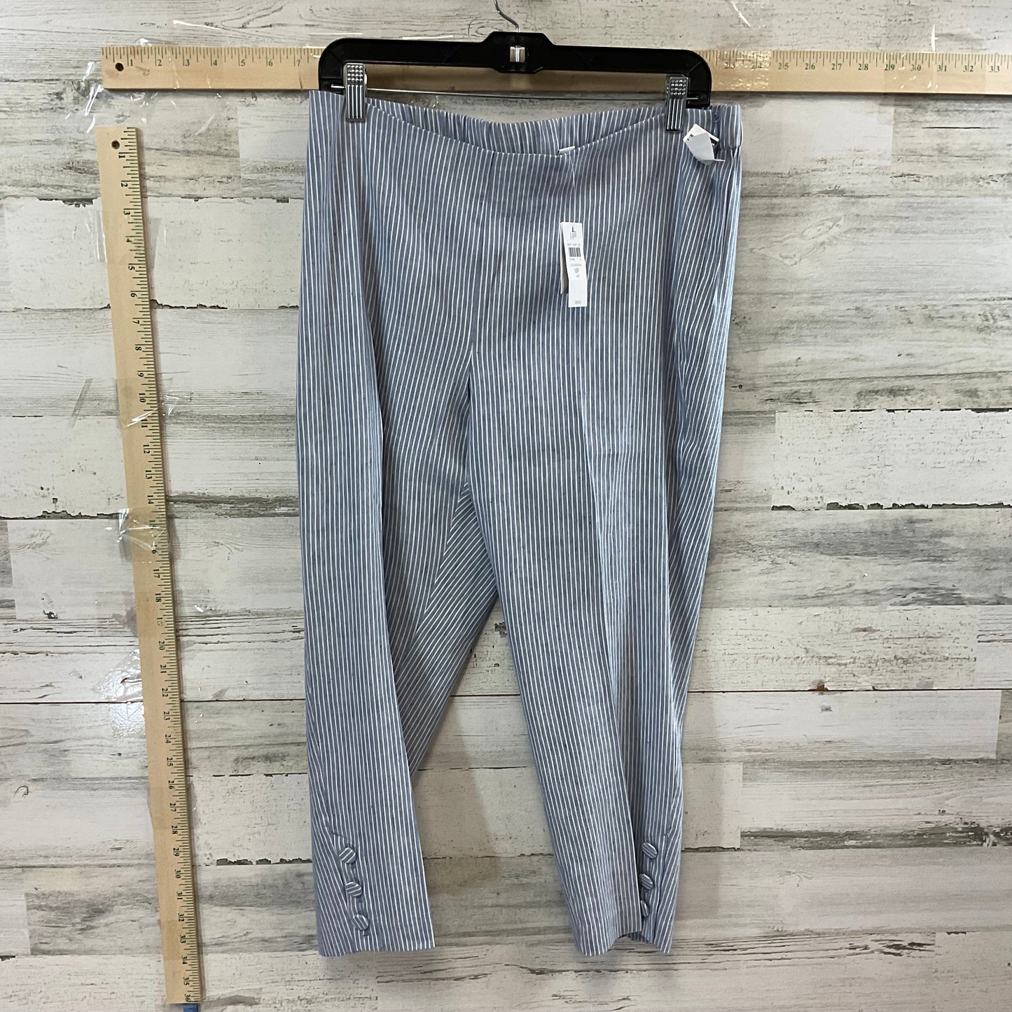 Blue Pants Linen J. Jill, Size Petite  M