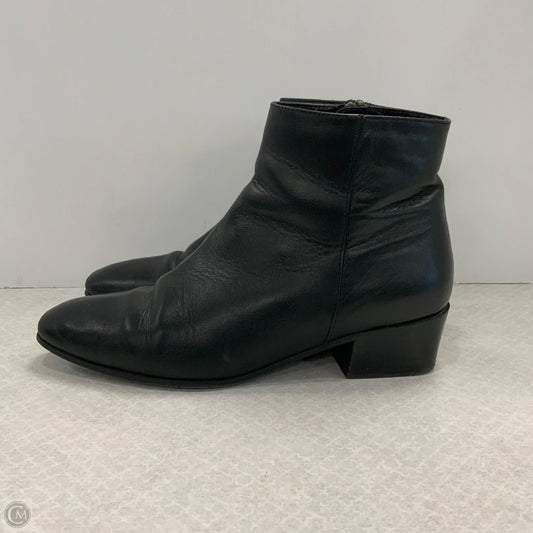 Boots Ankle Heels By Aquatalia In Black, Size: 8.5