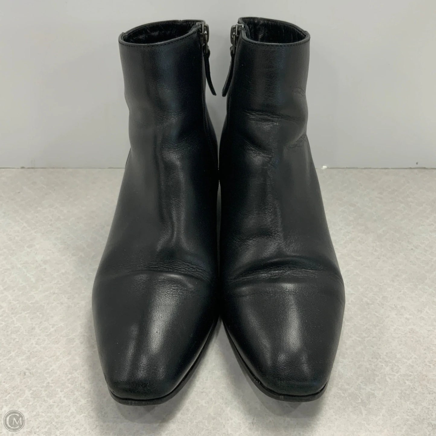 Boots Ankle Heels By Aquatalia In Black, Size: 8.5