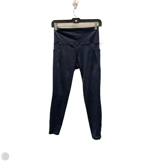 Athletic Leggings By Athleta In Navy, Size: S