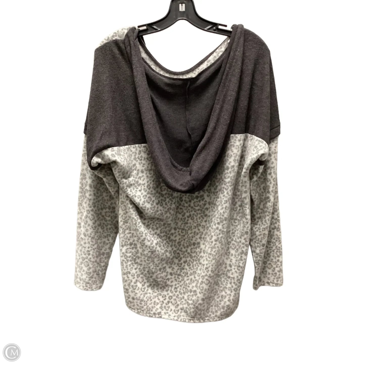Top Long Sleeve By Vanilla Bay In Grey, Size: L