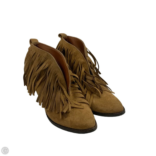 Boots Ankle Heels By Matisse In Brown, Size: 7