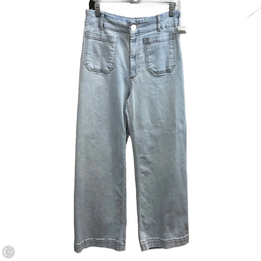Jeans Wide Leg By Maeve In Blue Denim, Size: 10