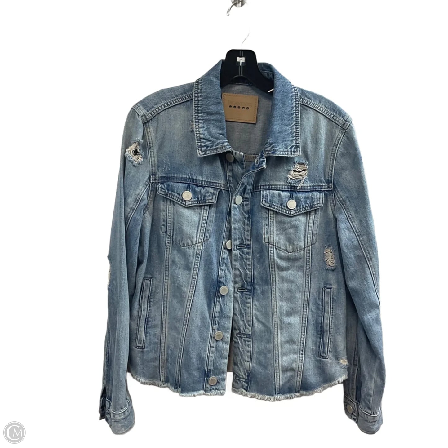Jacket Denim By Blanknyc In Blue Denim, Size: M