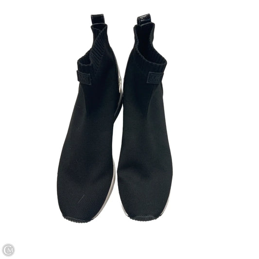 Boots Ankle Heels By Michael By Michael Kors In Black, Size: 10