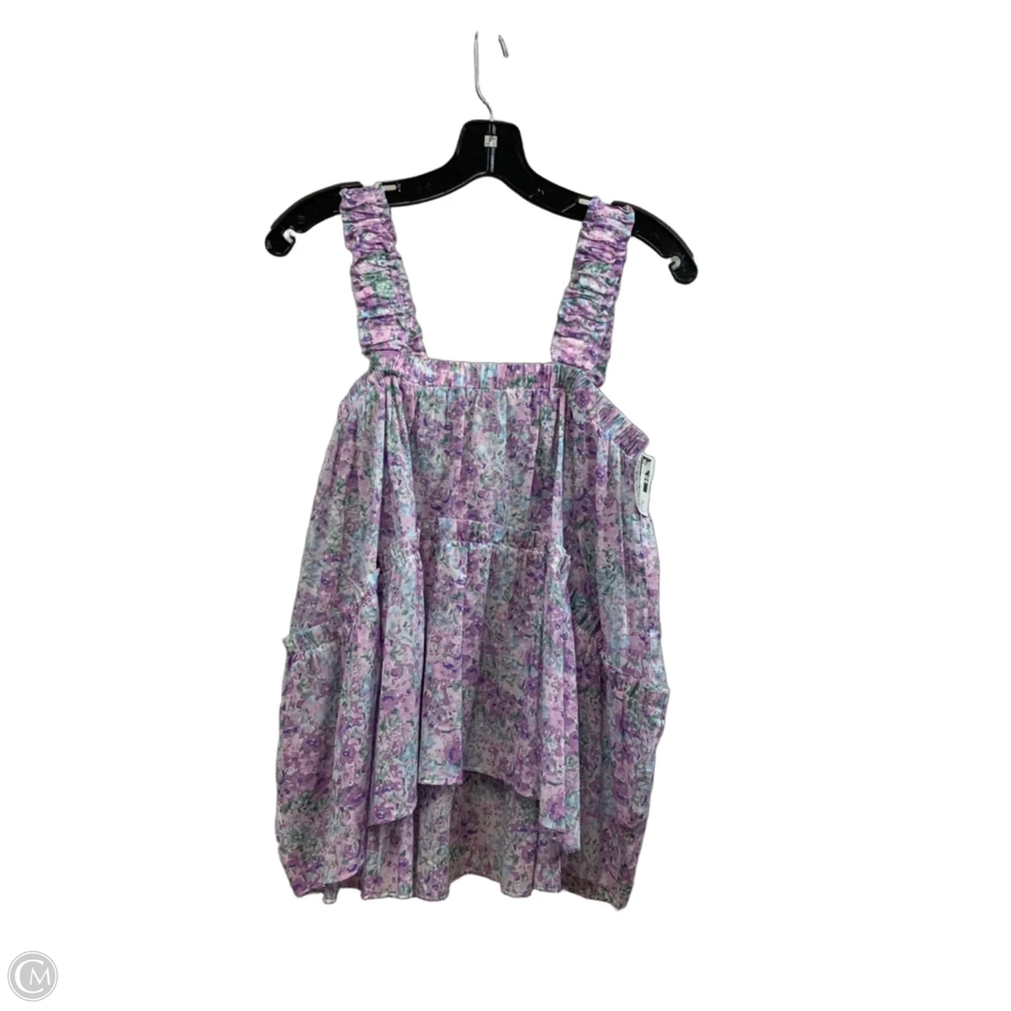 Top Sleeveless By MOODIE In Purple, Size: Xs