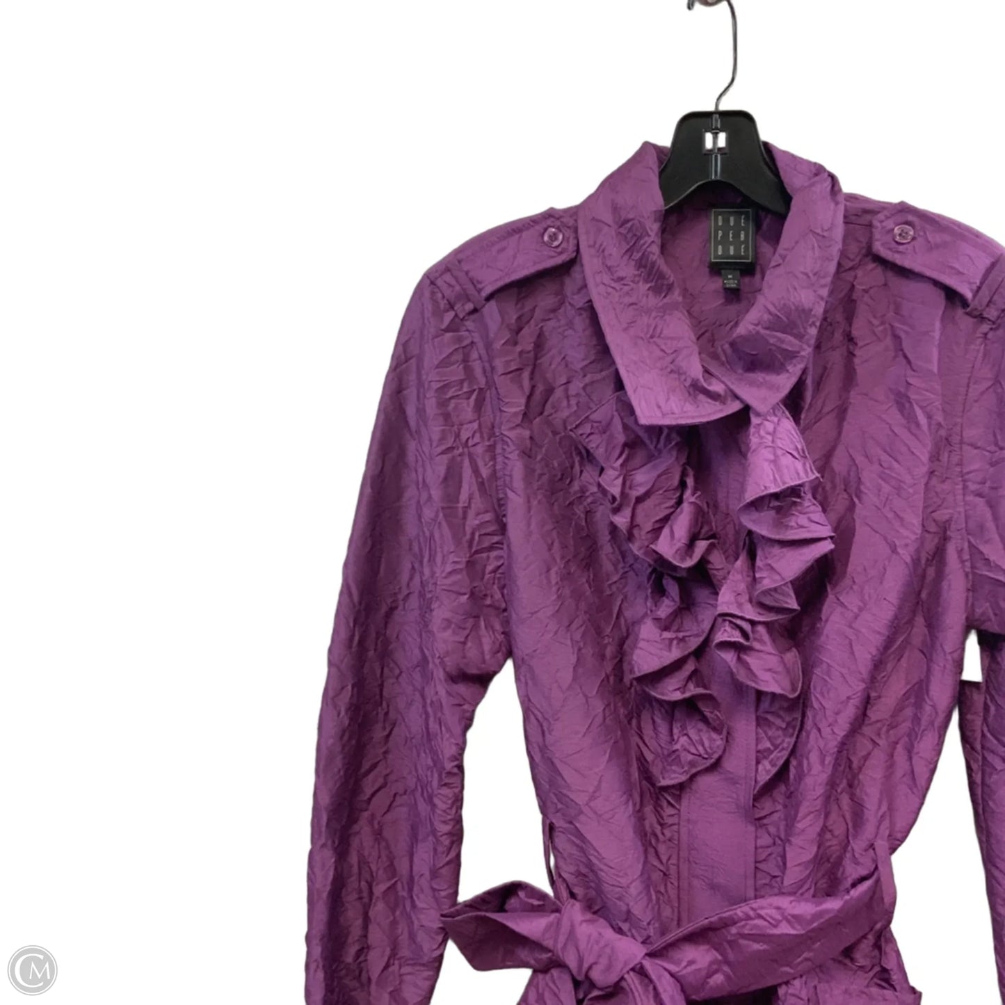 Jacket Other By DUE PER DUE In Purple, Size: M