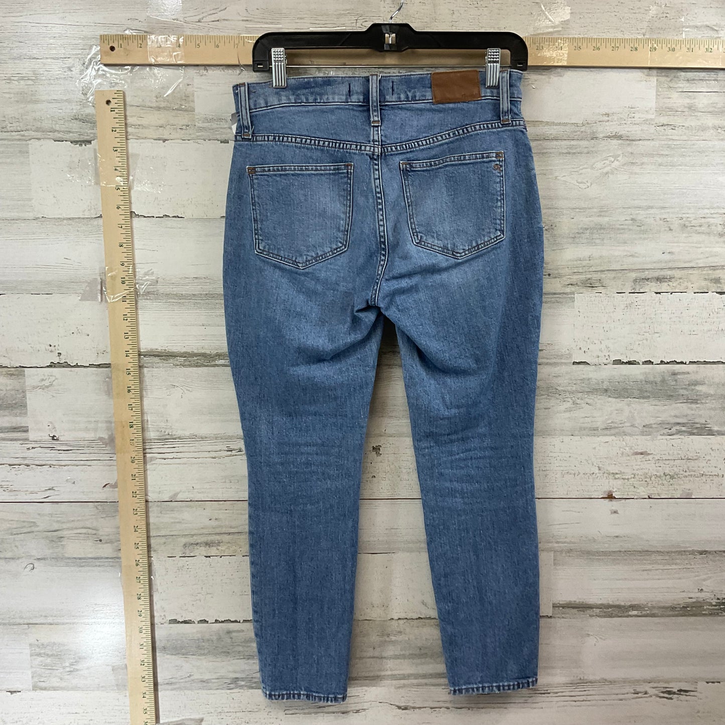 Jeans Skinny By Madewell In Blue Denim, Size: 2