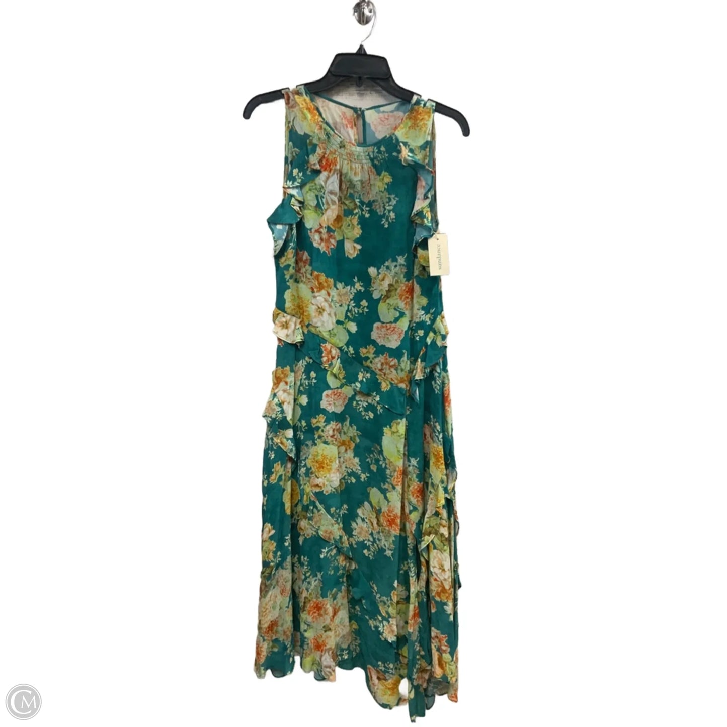 Dress Casual Maxi By Sundance In Green, Size: Xs