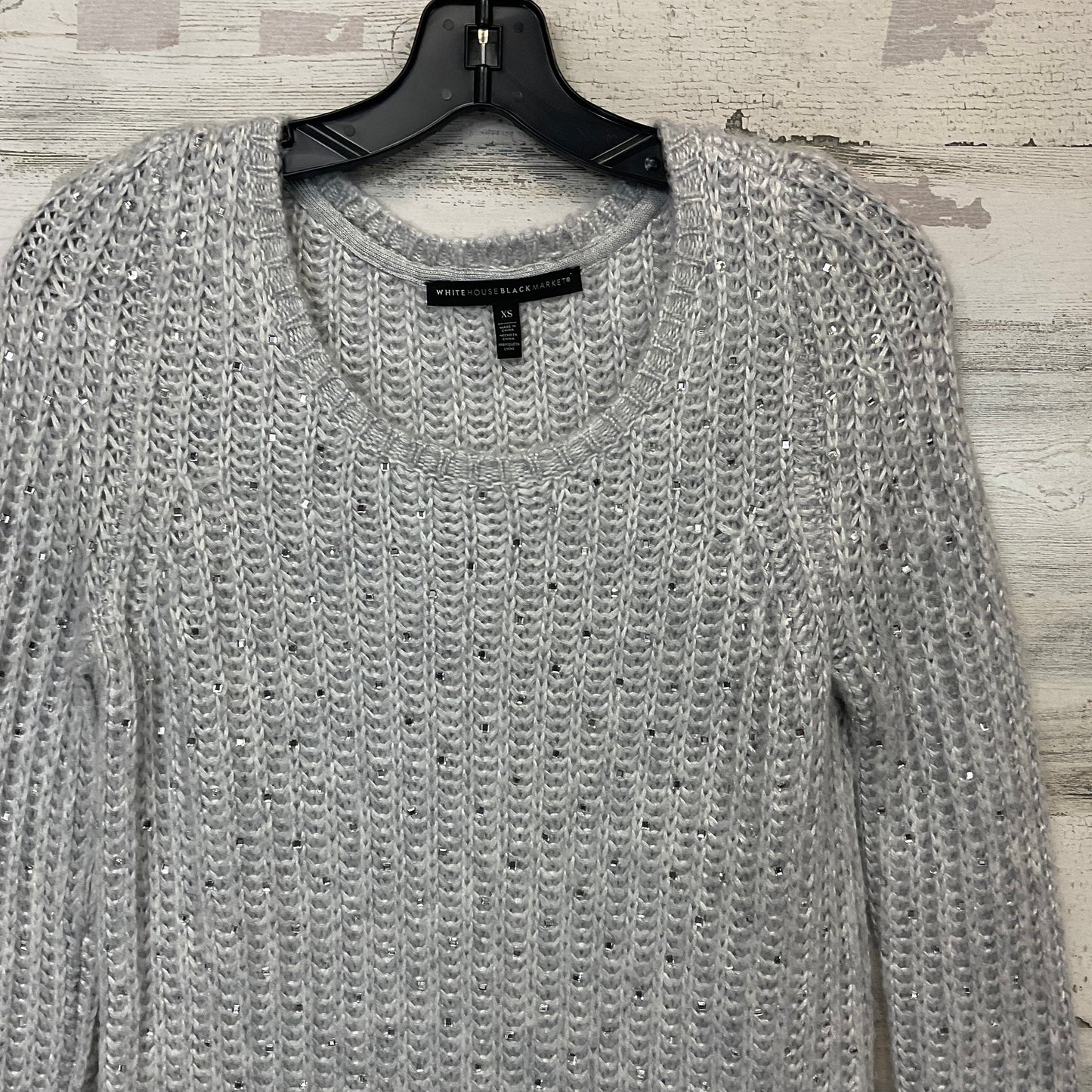 Sweater By White House Black Market In Grey, Size: Xs