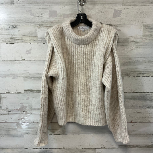 Sweater By EN SAISO In Cream, Size: S