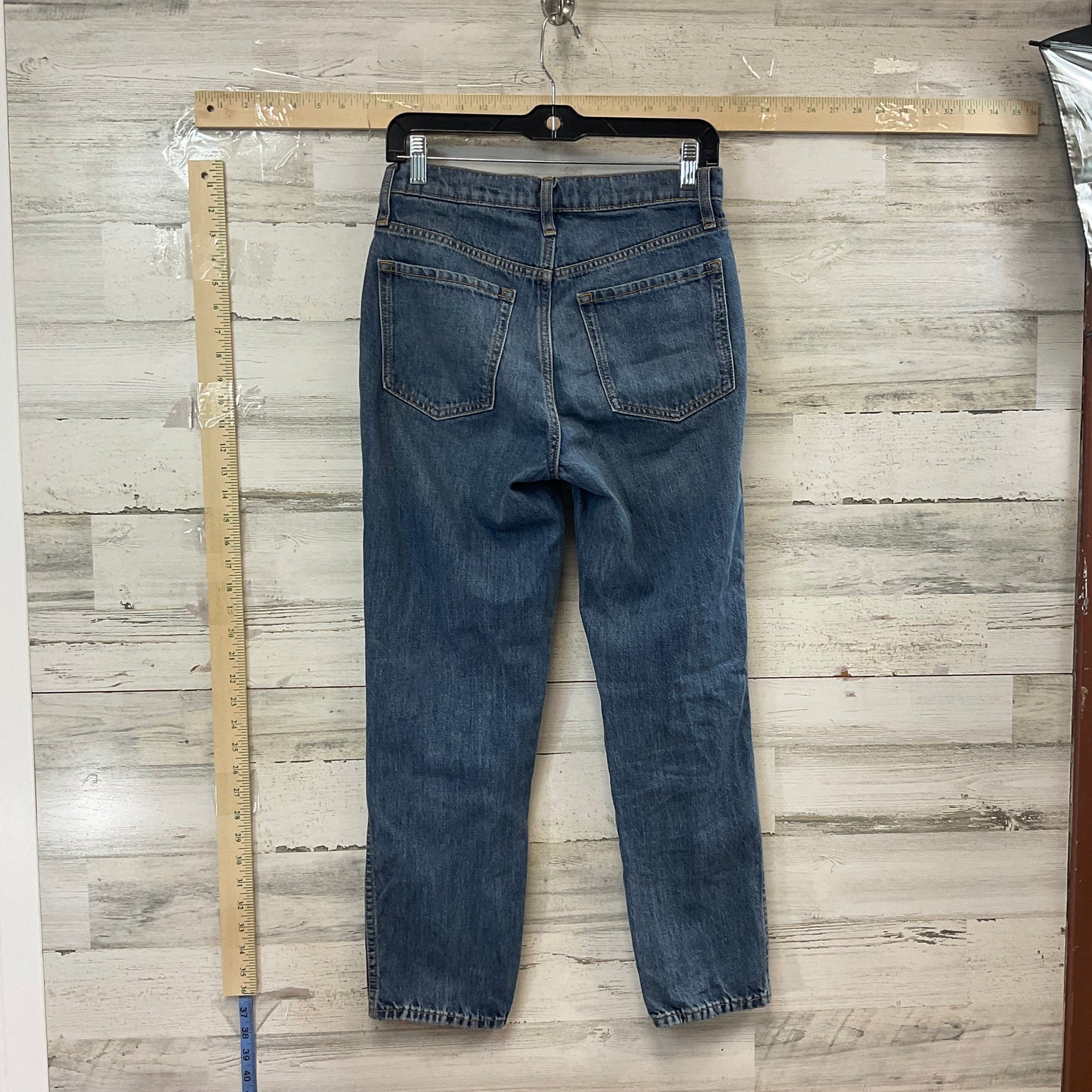 Blue Denim Jeans Straight Banana Republic, Size 4