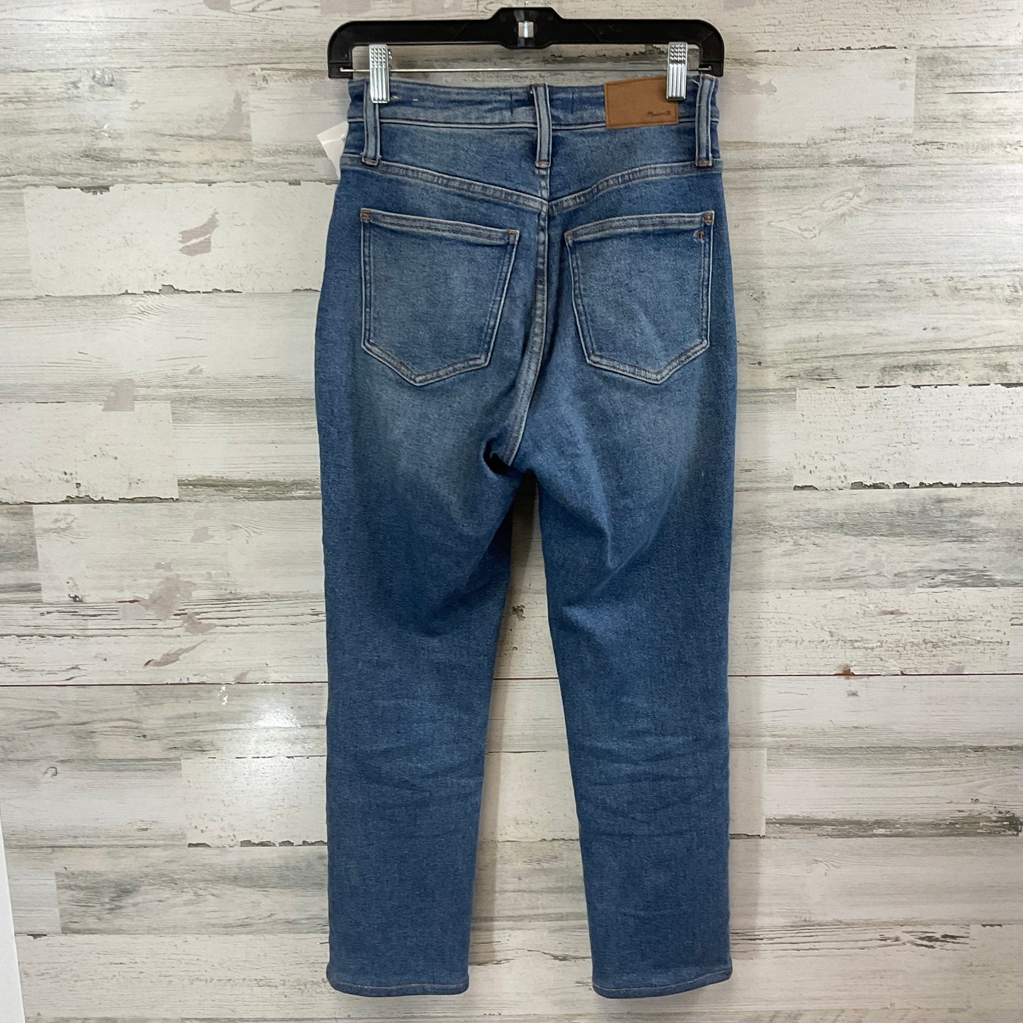 Jeans Skinny By Madewell In Blue Denim, Size: 0