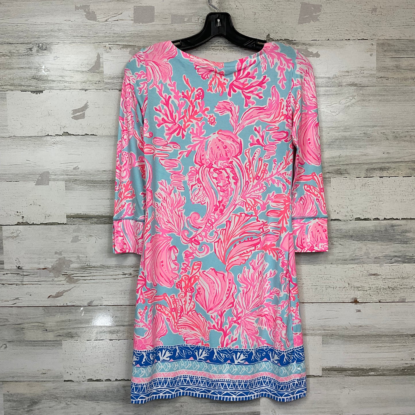 Dress Casual Short By Lilly Pulitzer In Blue & Pink, Size: Xxs