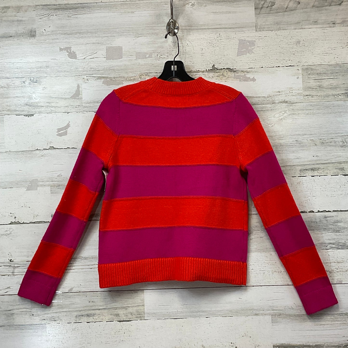 Sweater By Banana Republic In Orange & Pink, Size: S