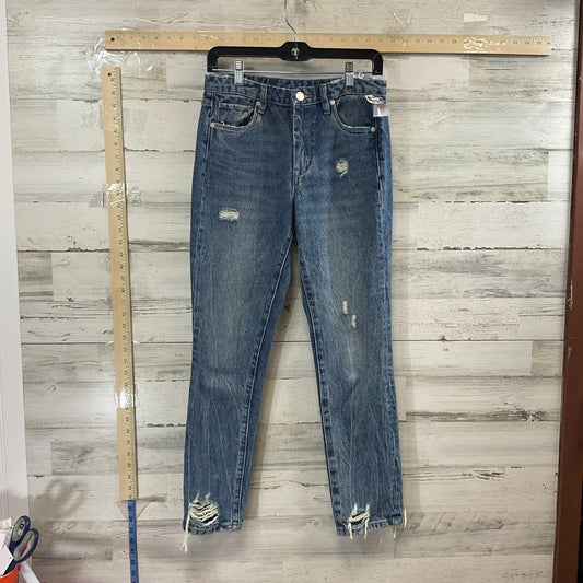 Jeans Cropped By Blanknyc In Blue Denim, Size: 0